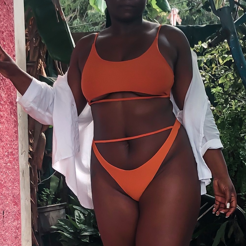 Cut Out Two Piece Bikini